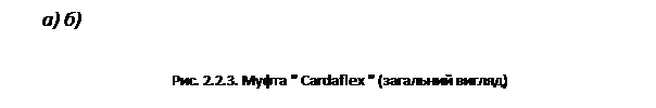 Підпис: а) б)


Рис. 2.2.3. Муфта " Cardaflex " (загальний вигляд)

